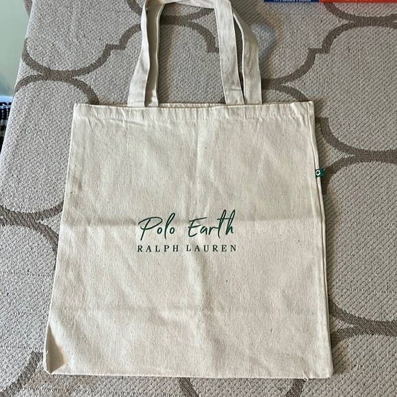 Polo Ralph Lauren Handbags - Ralph Lauren Polo Earth Canvas Tote Bag